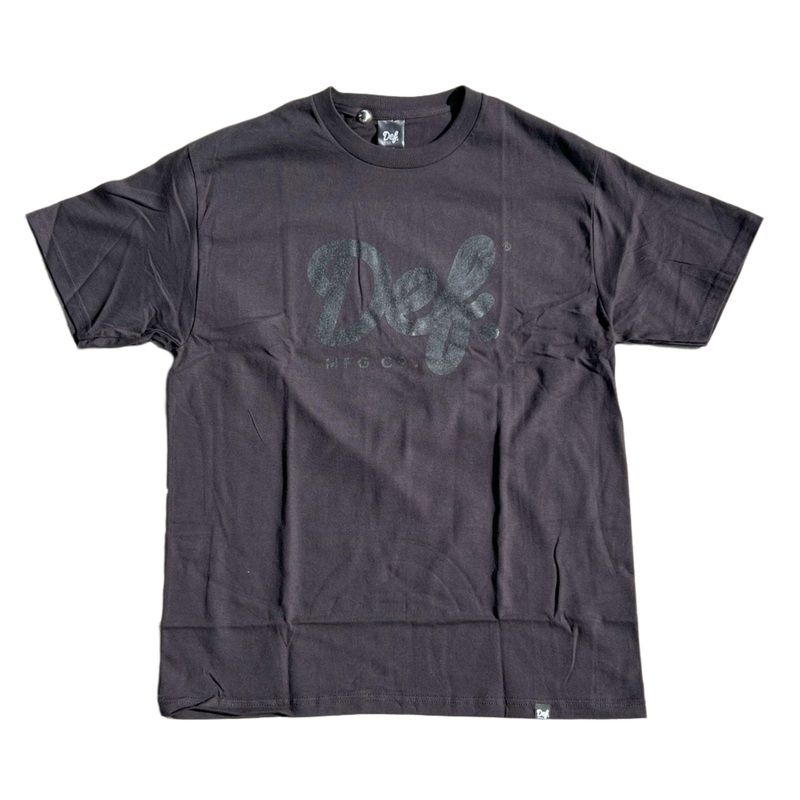 DEF SIGNATURE MENS SIGNATURE TEE BLACK