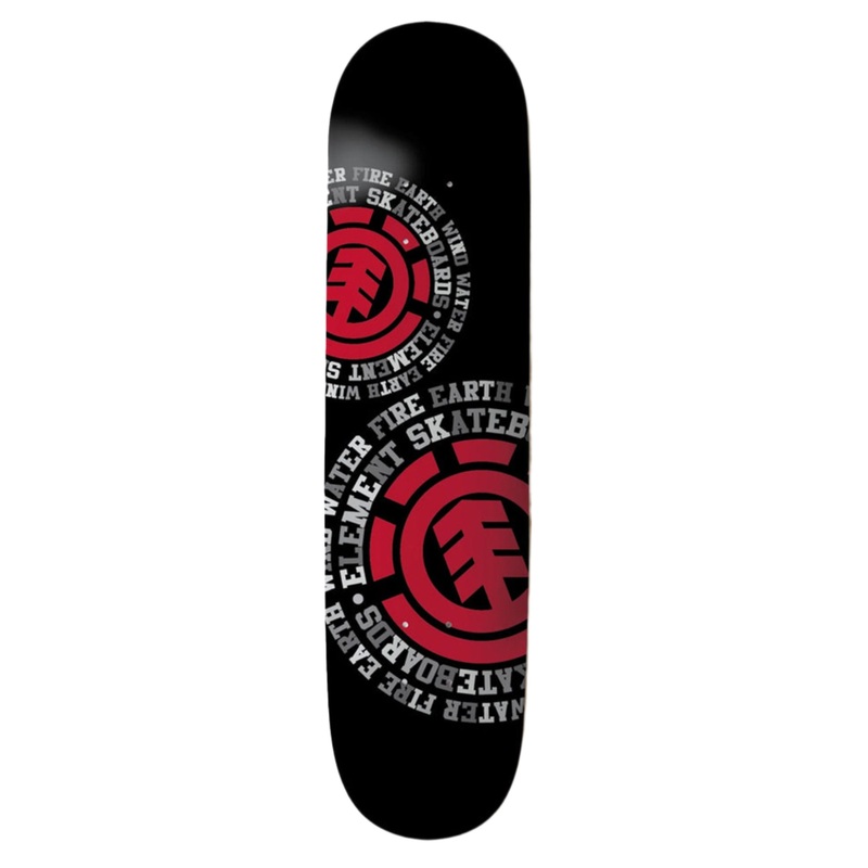 ELEMENT DISPERSION SKATE DECK 8.0