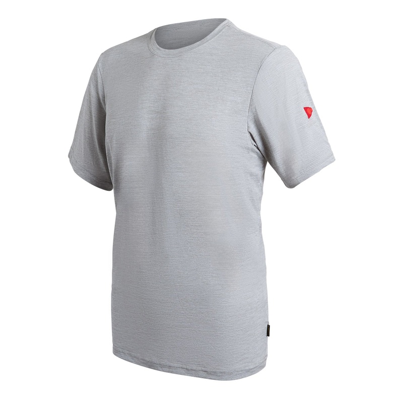 FLORENCE AIRTEX SHORT SLEEVE SHIRT HEATHER GREY
