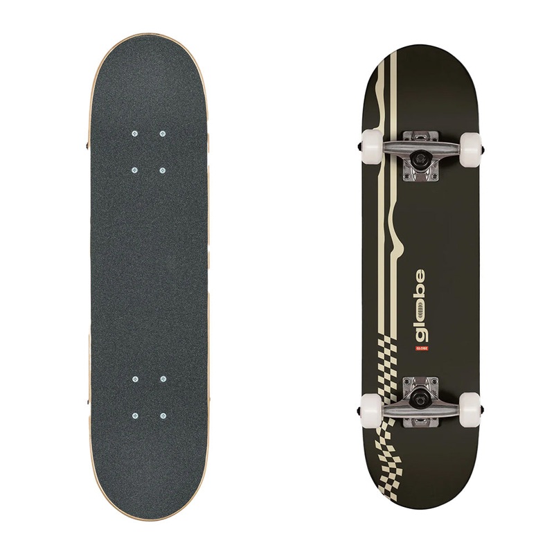GLOBE YOUTH KIDS RACER MINI 7.0 SKATEBOARD COMPLETE