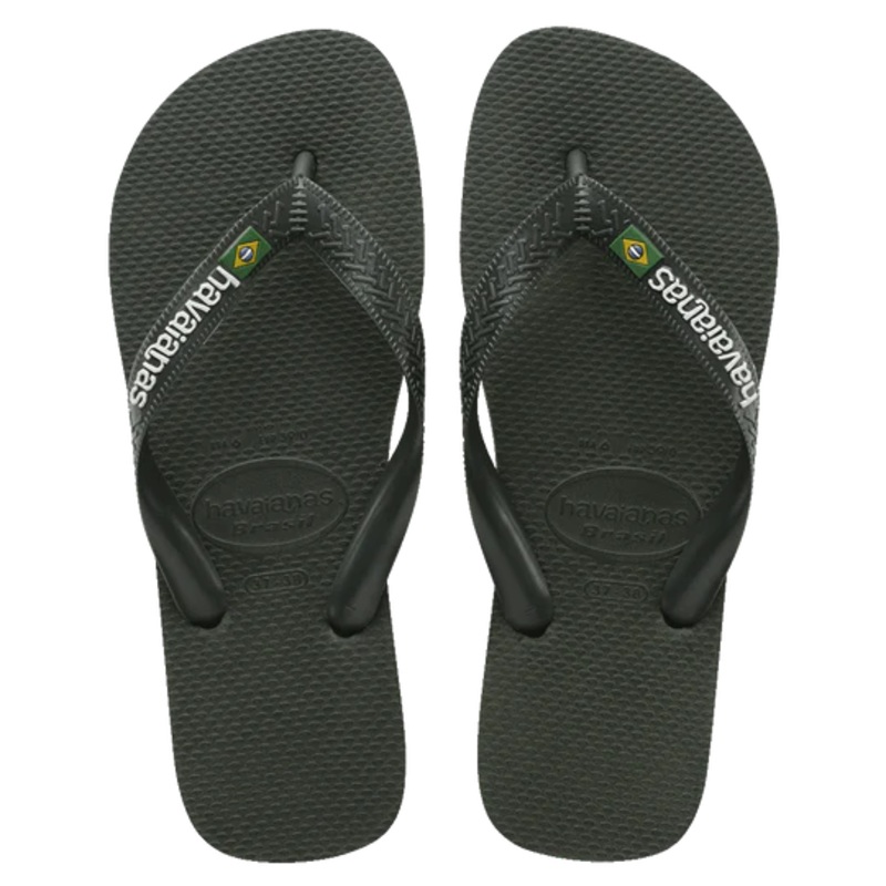 HAVAIANAS BRAZIL OLIVE GREEN