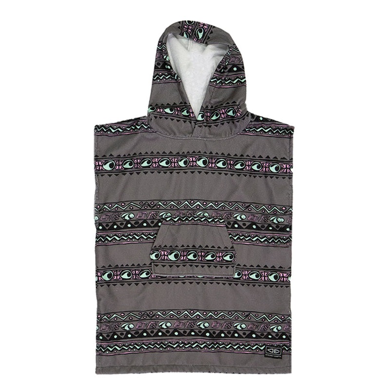 OCEAN & EARTH YOUTH DIGITAL HOODED BEACH TOWEL