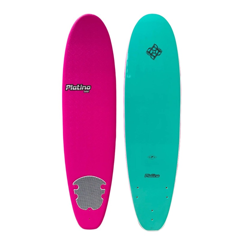 PLATINO 7'0 SOFTBOARD PINK TURQUOISE