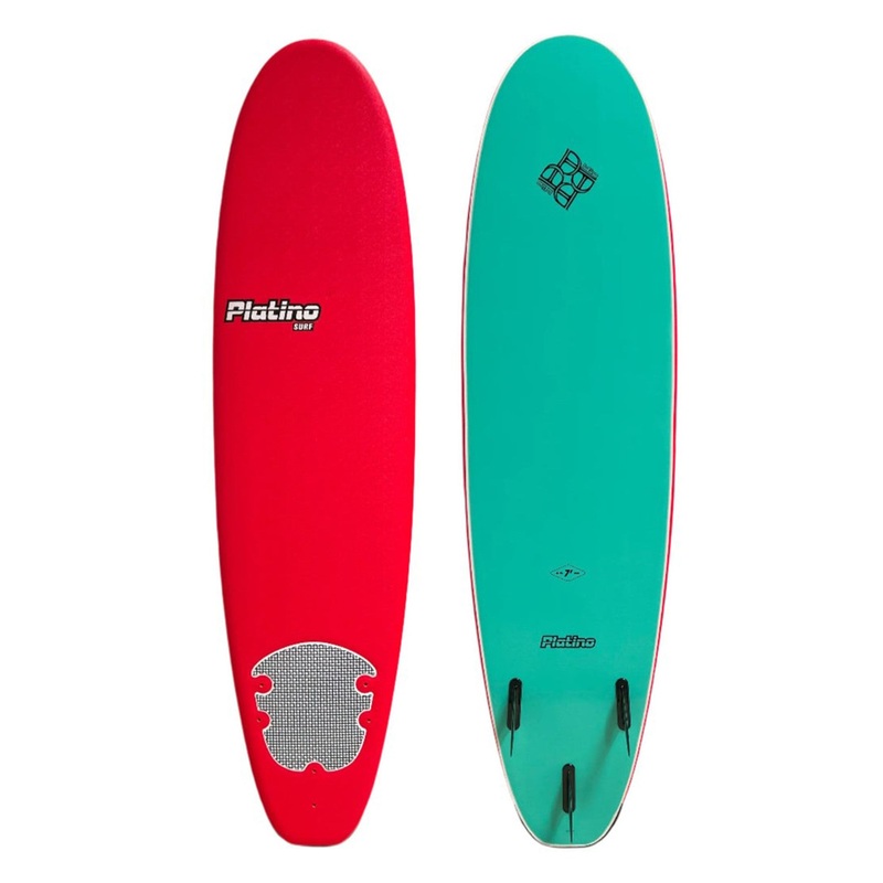PLATINO 7'0 SOFTBOARD RED TURQUOISE