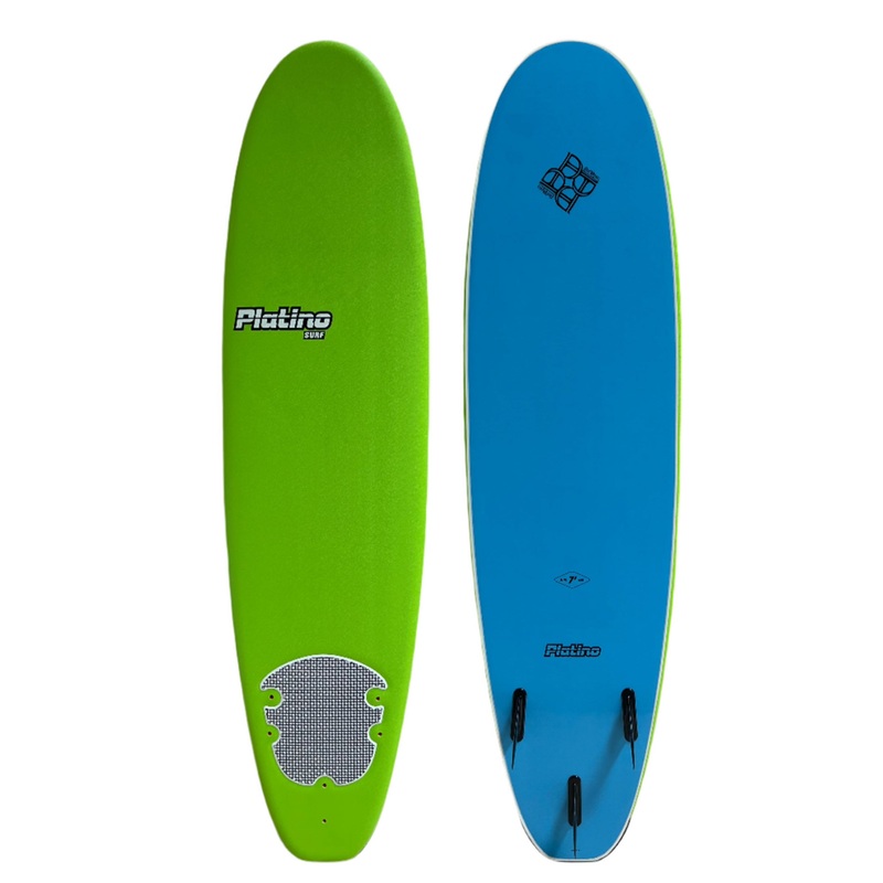 PLATINO 7'0 SOFTBOLARD LIME AZURE BLUE