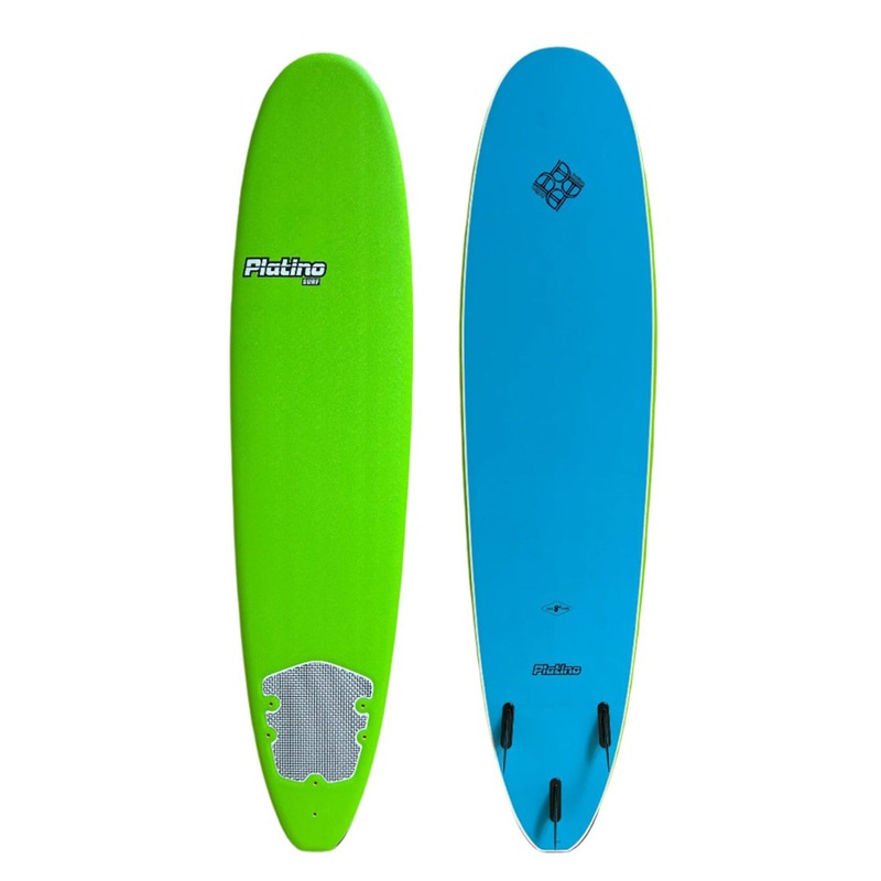 PLATINO 8'0 SOFTBOARD LIME AZURE BLUE