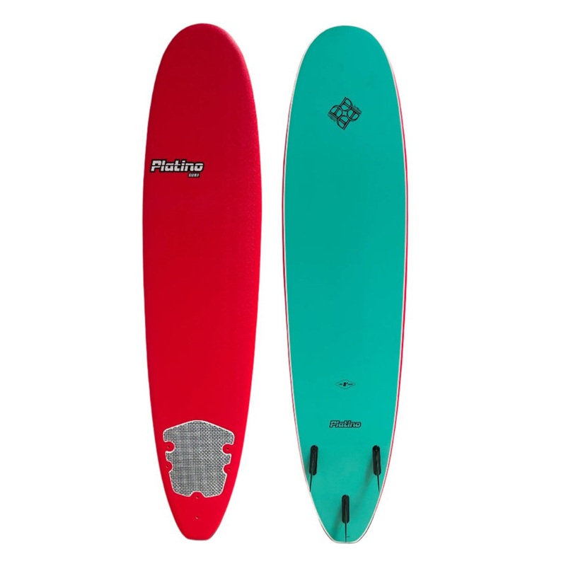 PLATINO 8'0 SOFTBOARD RED TURQUOISE