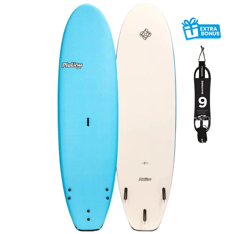 PLATINO SURF SCHOOL RENTAL 7'0 AZURE BLUE