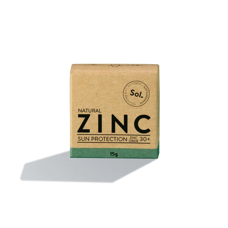 SOL SERIES NATURAL ZINC SPF30 50G