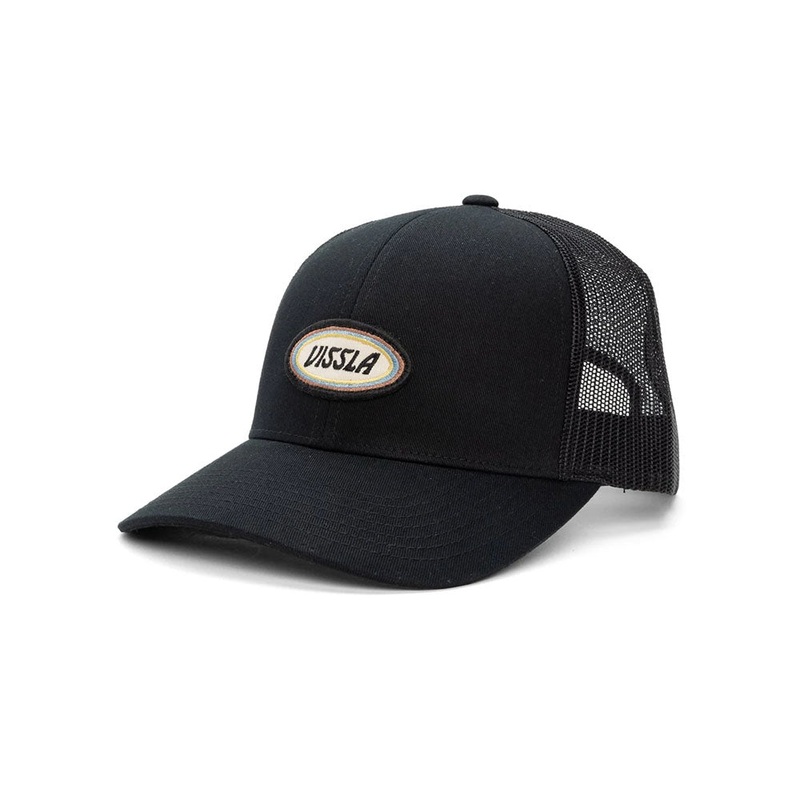 VISSLA TRIP OUT TRUCKER CAP BLACK