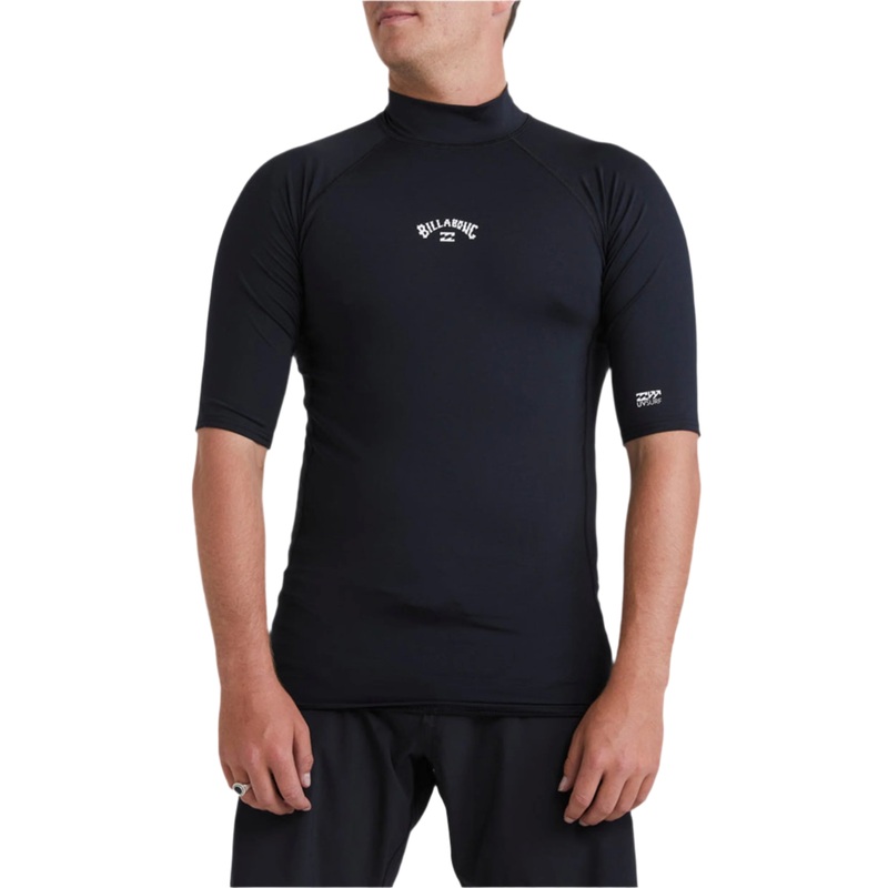 BILLABONG ALL DAY ARCH RASH TOP BLACK