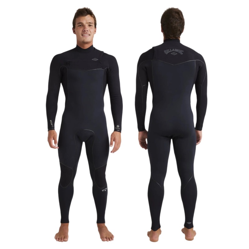 BILLABONG MENS 4/3MM REVOLUTION PRO CHEST ZIP STEAMER