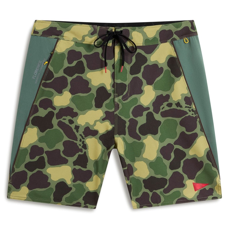 FLORENCE F1 AIRTEX GAMMA BOARDHSORT GREEN CAMO