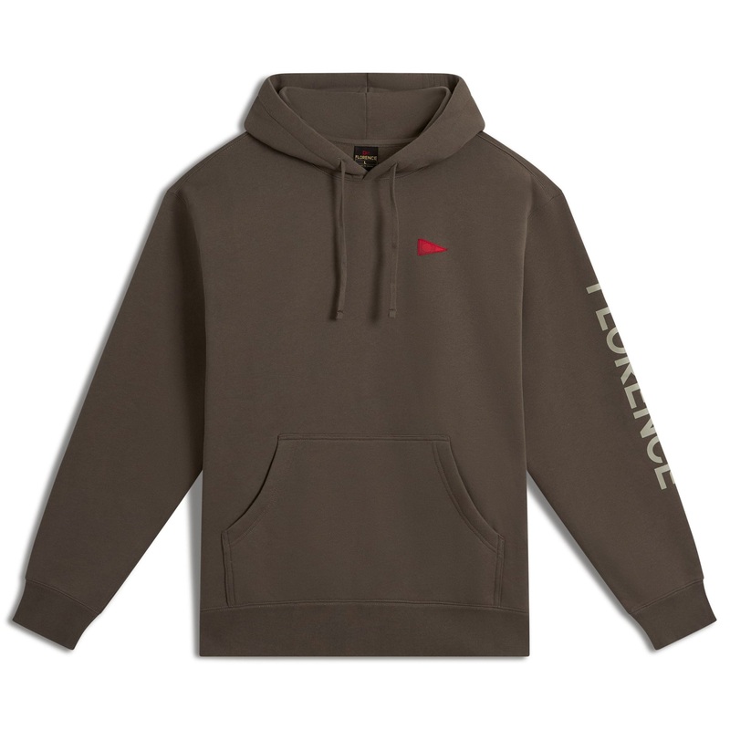 FLORENCE MARINE X MENS HOODIE PUMICE