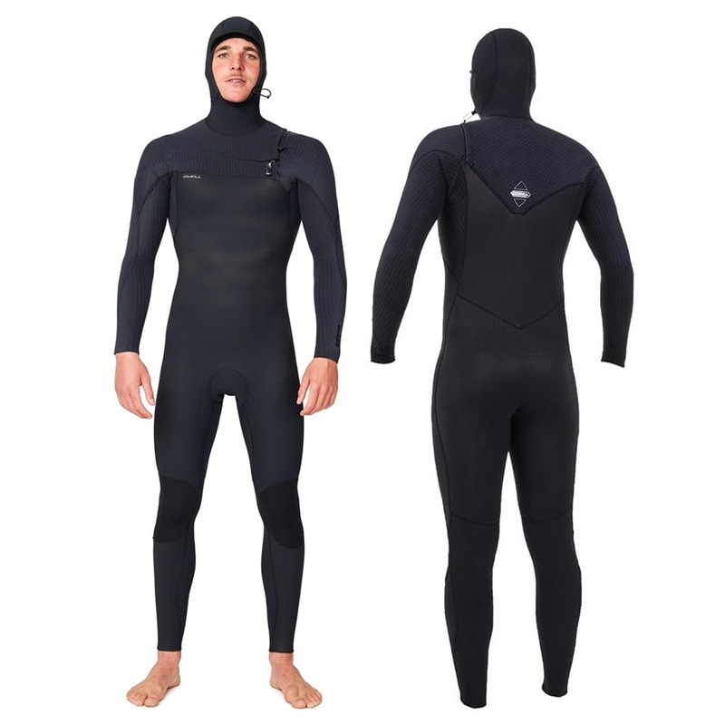 O'NEILL MENS HYPERFREAK CZ FULL W/ HOOD 4/3+MM STEAMER 2025