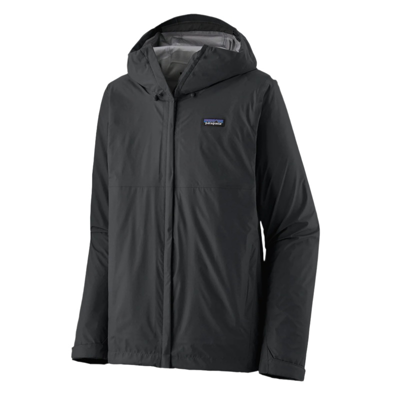 PATAGONIA MENS TORRENTSHELL 3L RAIN JACKET BLACK