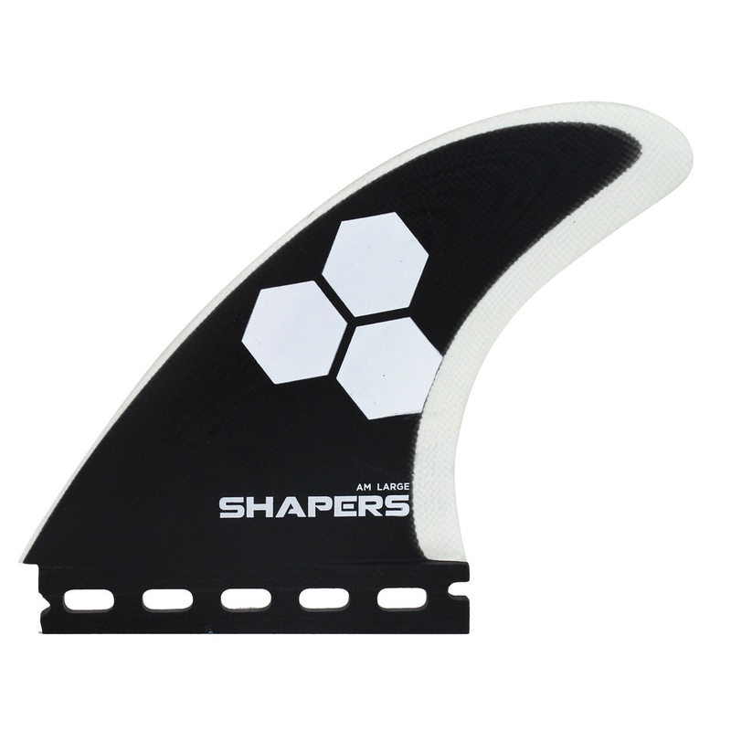 SHAPERS AM2 LARGE 3 FIN PERFORMANCE GLASS SINGLE TAB