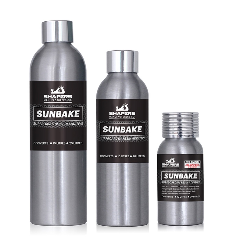 SHAPERS SUNBAKE RESIN ADDITIVE (TO MAKE 20L)