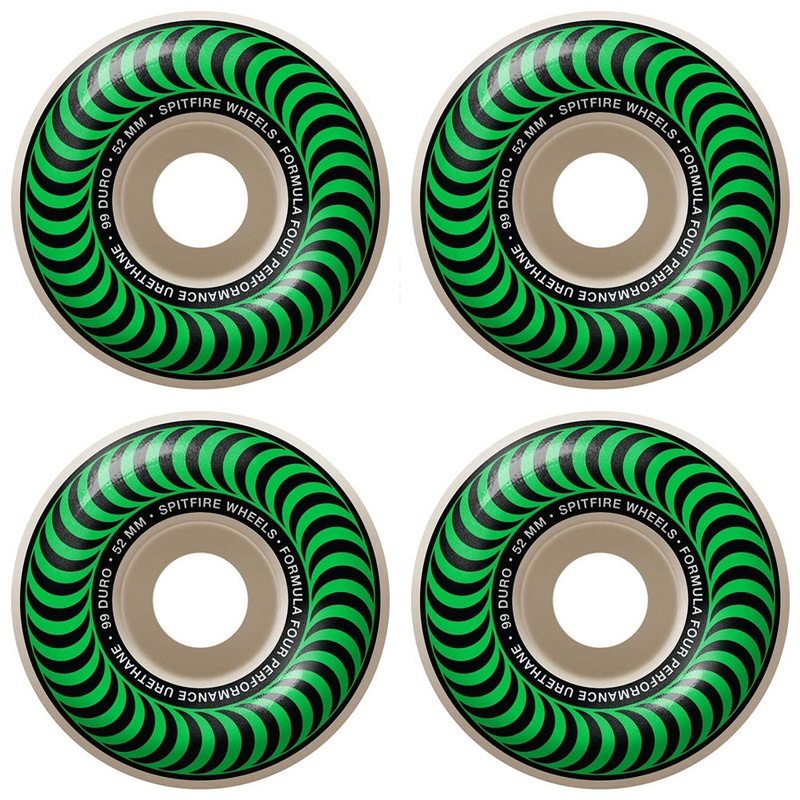 SPITFIRE F499 CLASSIC GREEN WHEEL 52MM