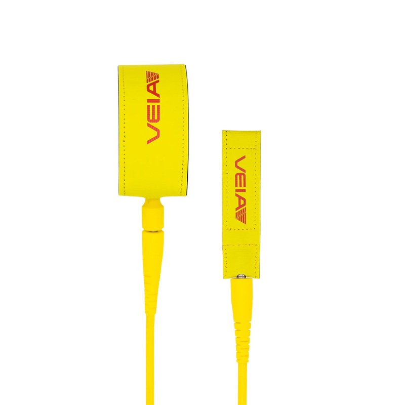 VEIA JOHN JOHN FLORENCE PRO 6' LEASH YELLOW RED