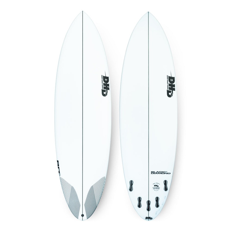DHD BLACK DIAMOND PU SURFBOARD