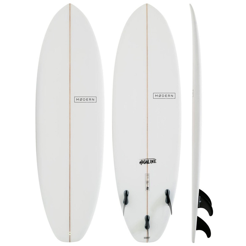 MODERN HIGHLINE 2.0 CLEAR SURFBOARD