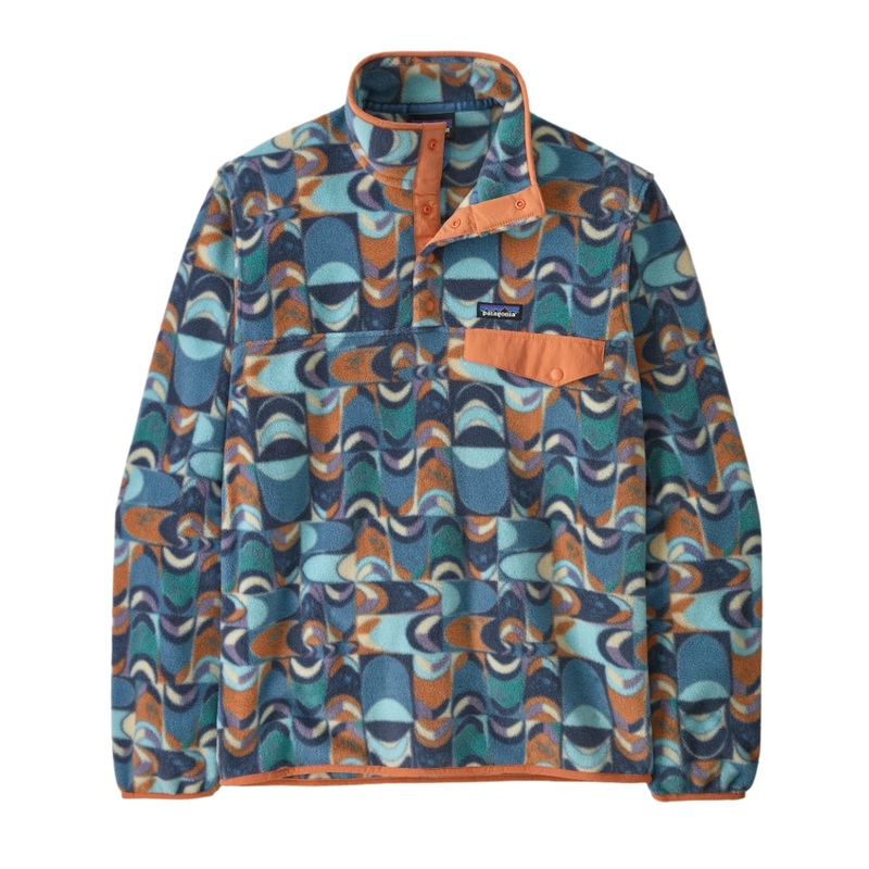 PATAGONIA MENS LIGHT WEIGHT SYNCH SNAP PULLOVER