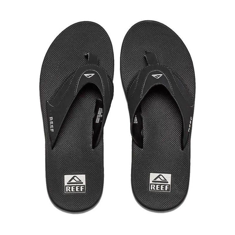 REEF FANNING BLACK JANDAL