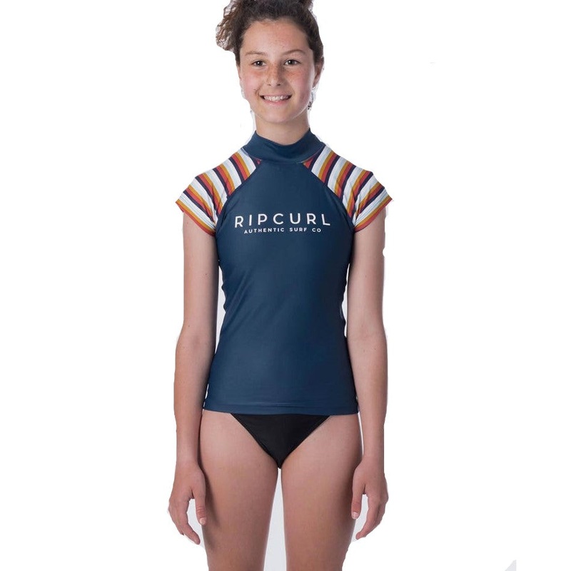 RIP CURL GIRLS ISLAND TIME BLUE UV TEE