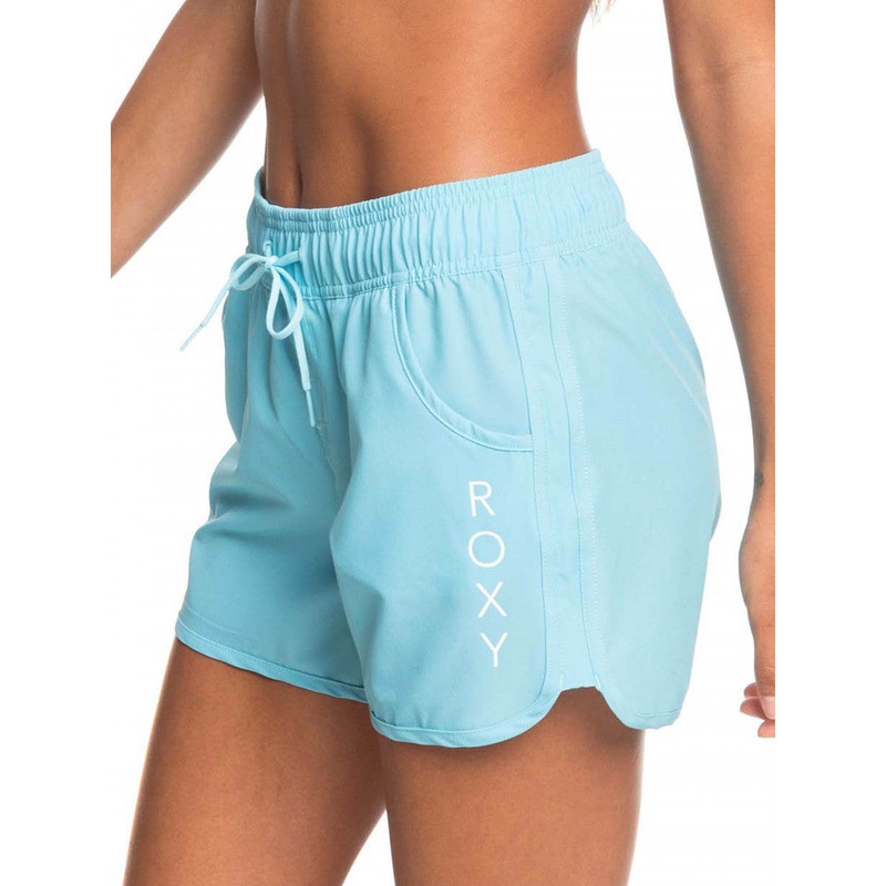 ROXY WOMENS WAVE 5 INCH BOARDSHORT BLUE