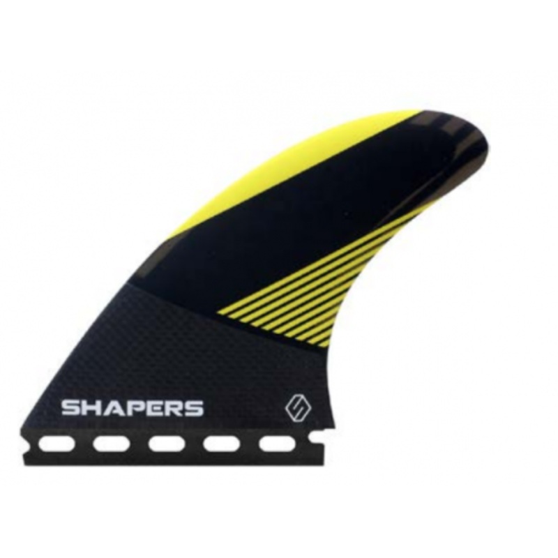 SHAPERS BANTING PRO CARBON HYBRID 3-FIN MEDIUM LARGE SINGLE TAB