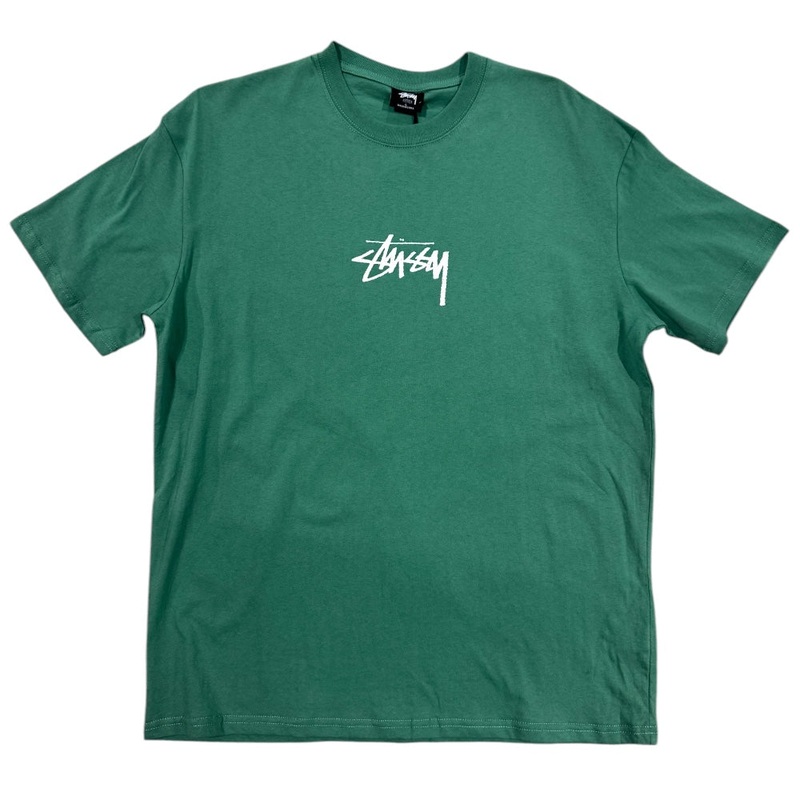 STUSSY STOCK CHEST SS TEE PINE
