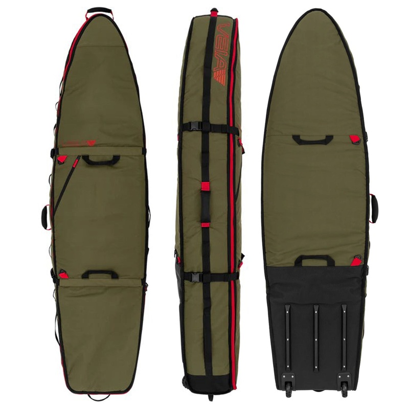 VEIA WHEELED FOUR BOARD 8'0 TRAVEL BAG SQUADRON