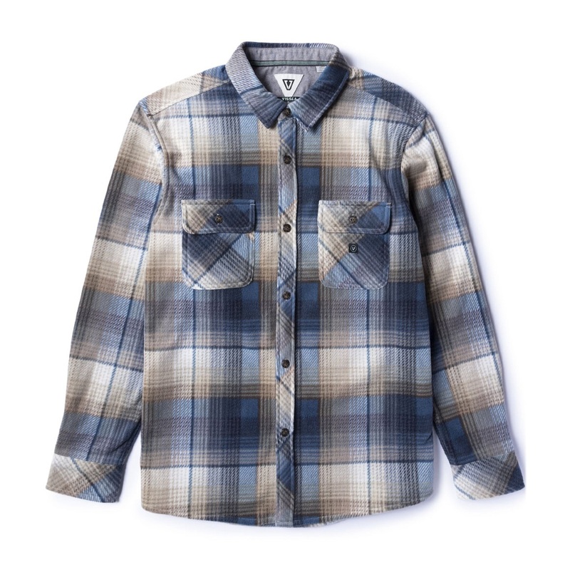 VISSLA ECO-ZY POLAR FLANNEL SEA WATER