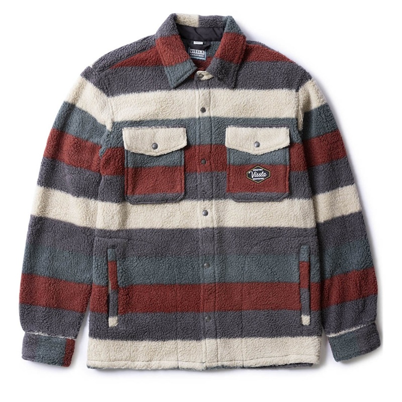 VISSLA PEAKS SHERPA ECO WOVEN FLEECE