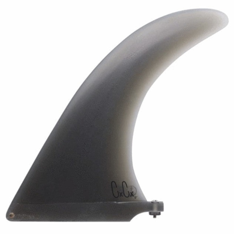 CAPTAIN FINS CO. CHRISTENSON TRACKER FIN SMOKE 8.5"