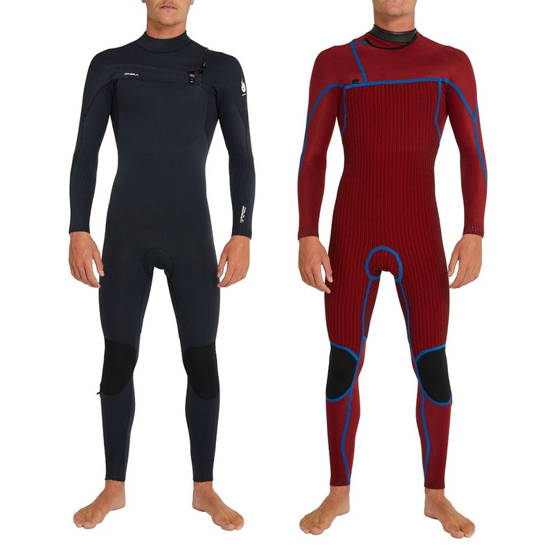 O'NEILL MENS HYPER FIRE 4/3MM CHEST ZIP FULL STEAMER