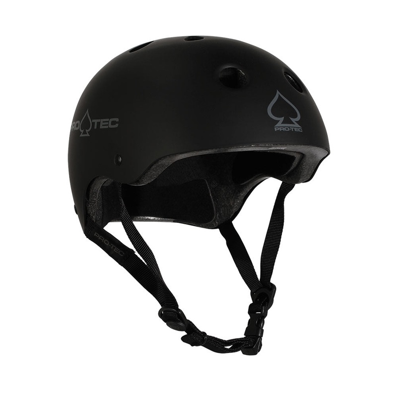 PRO-TEC CLASSIC CERT MATTE BLACK HELMET