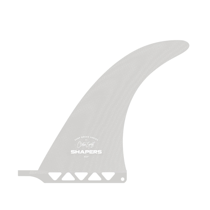 SHAPERS 9.2" CLINTON GUEST SURF BREAK SERIES - LIGHT GREY