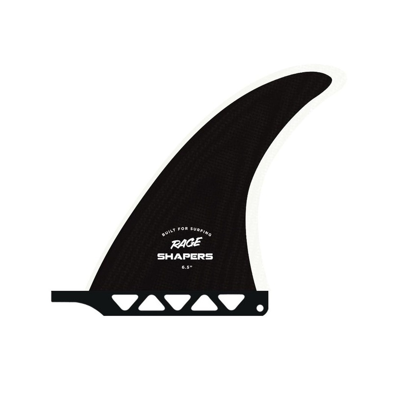 SHAPERS RAGE 6.5"  BLACK FIN