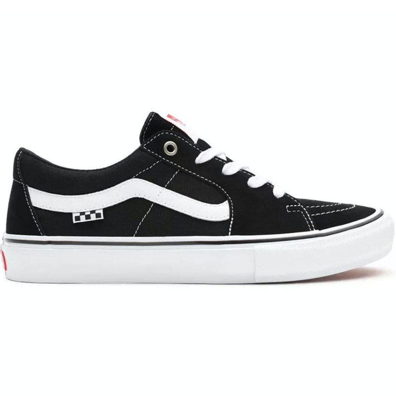 VANS SKATE SK8 LOW BLACK WHITE