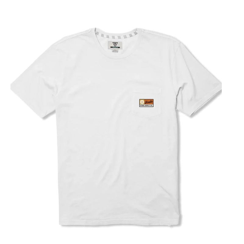 VISSLA HVAC SS TEE WHITE