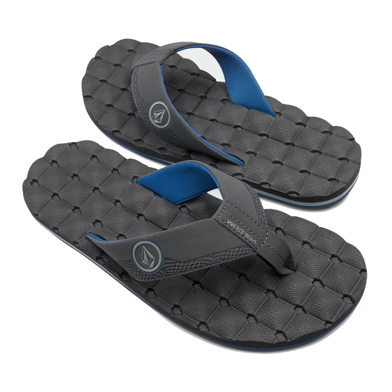 VOLCOM BLUE COMBO RECLINER SANDAL