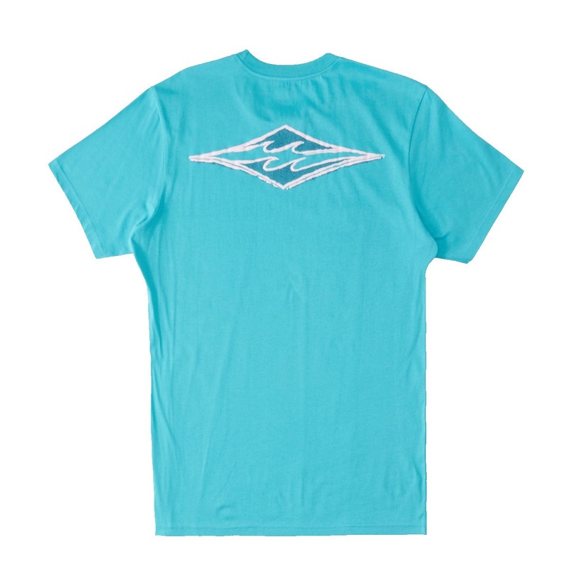 BILLABONG BOYS CRAYON WAVES TEE DARK MINT
