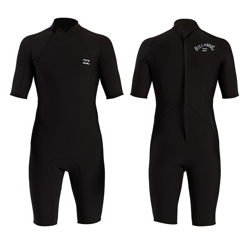 BILLABONG MENS 2/2MM ABSOLUTE BACK ZIP SPRING SUIT