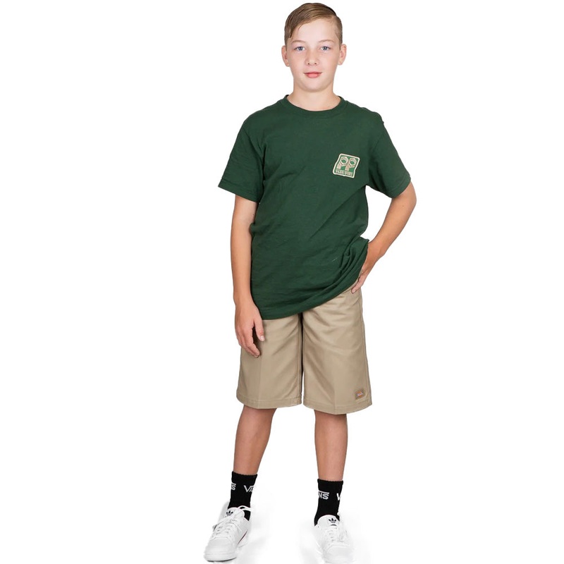 DICKIES BOYS MULTI POCKET SHORTS KHAKI