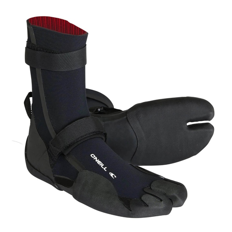 O'NEILL HYPERFREAK FIRE ST BOOTIES 3MM BLACK