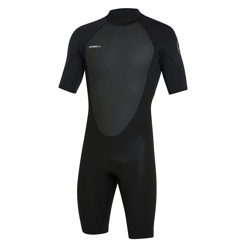 O'NEILL MENS REACTOR II BACKZIP 2MM SPRING SUIT BLACK