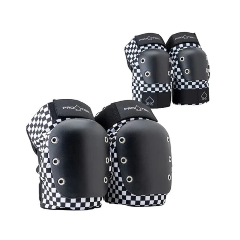 PRO-TEC ELBOW/KNEE PROTECTION SET CHECKER