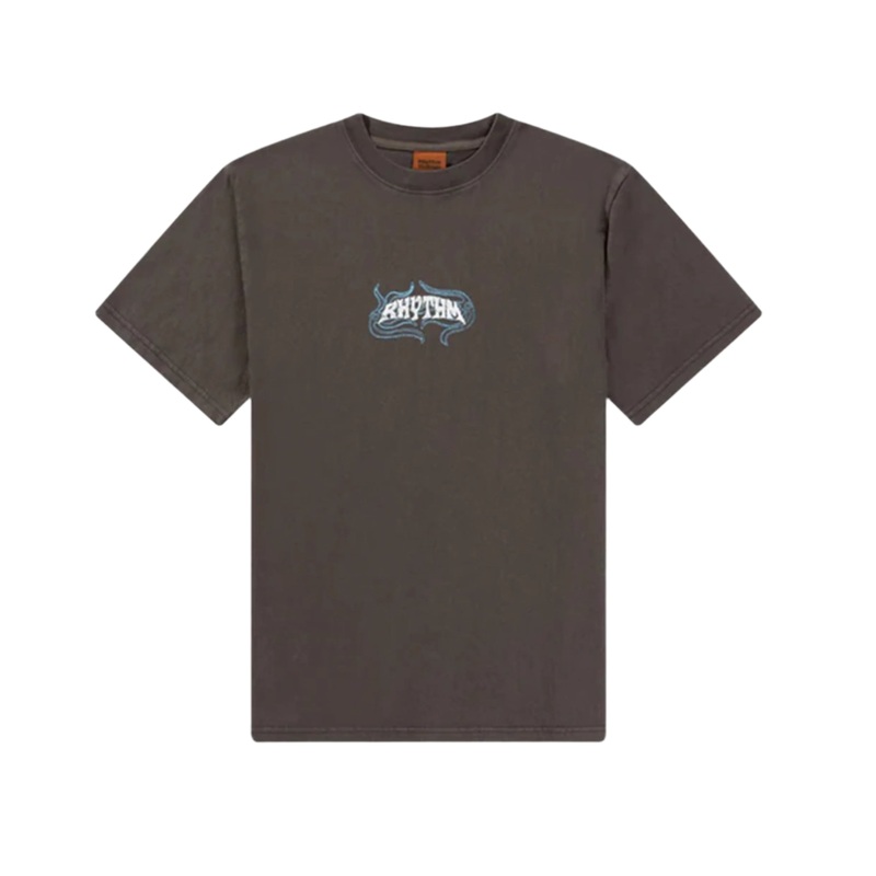 RHYTHM DOS SOLES MENS VINTAGE TEE BLACK